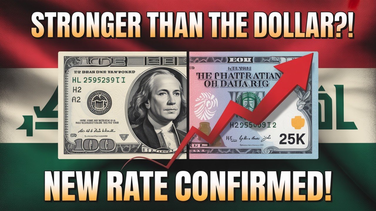 Dinar Now Stronger Than the Dollar? Iraq Confirms Stunning New Rate! – IQD News & Update Today