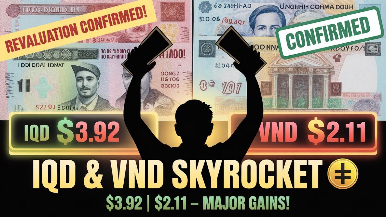 Iraqi Dinar & Vietnamese Dong Revaluation Confirmed – Huge Gains! – IQD Guru Updates & News
