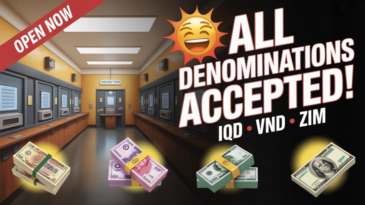 ALL DENOMINATIONS ACCEPTED – Redemption Centers Open for IQD, VND, ZIM! – Iraqi Dinar Guru News Today