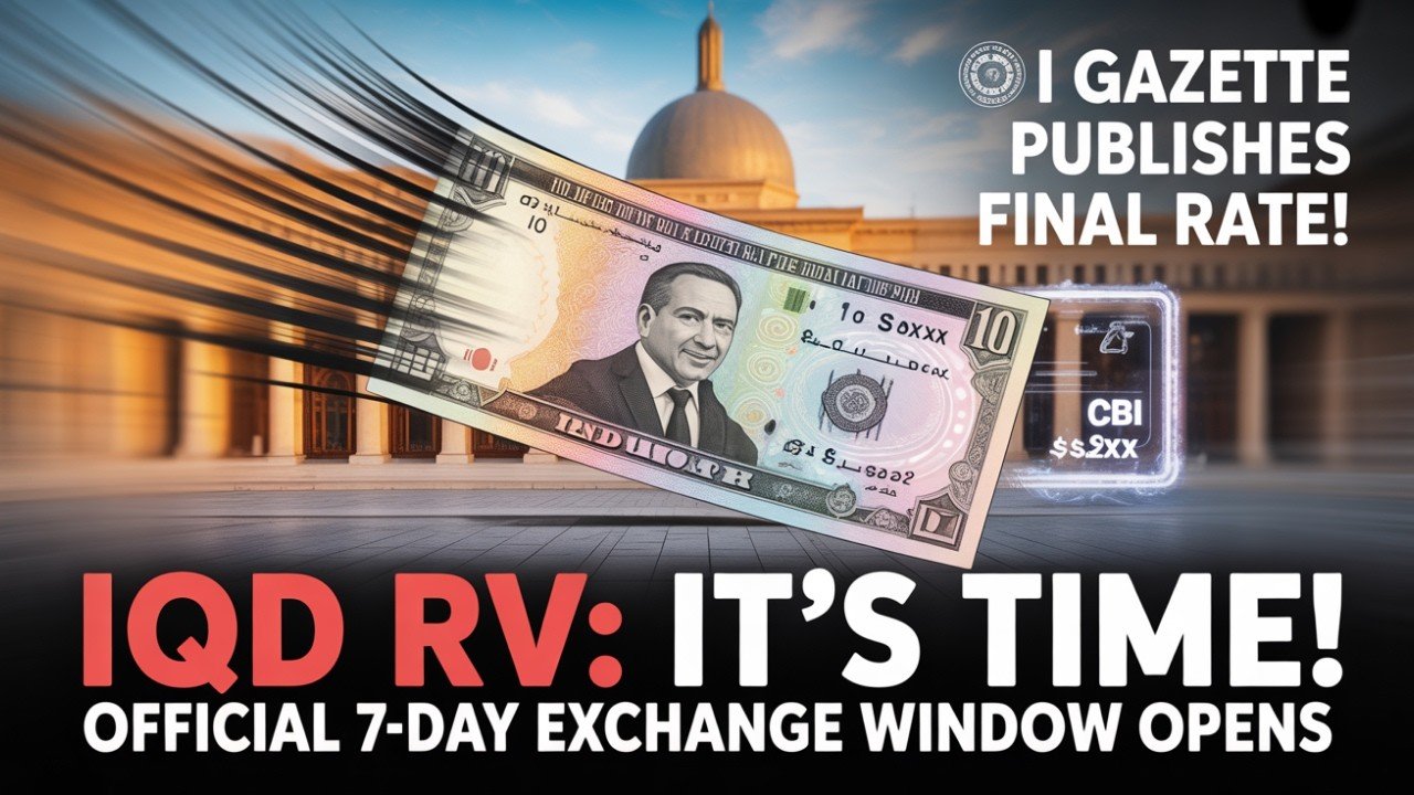 FINAL IQD RATE Published in Gazette – Dinar Holders, This Is It! – Iraqi Dinar News & Update Today