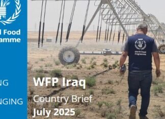 WFP Iraq Country Brief July 2025