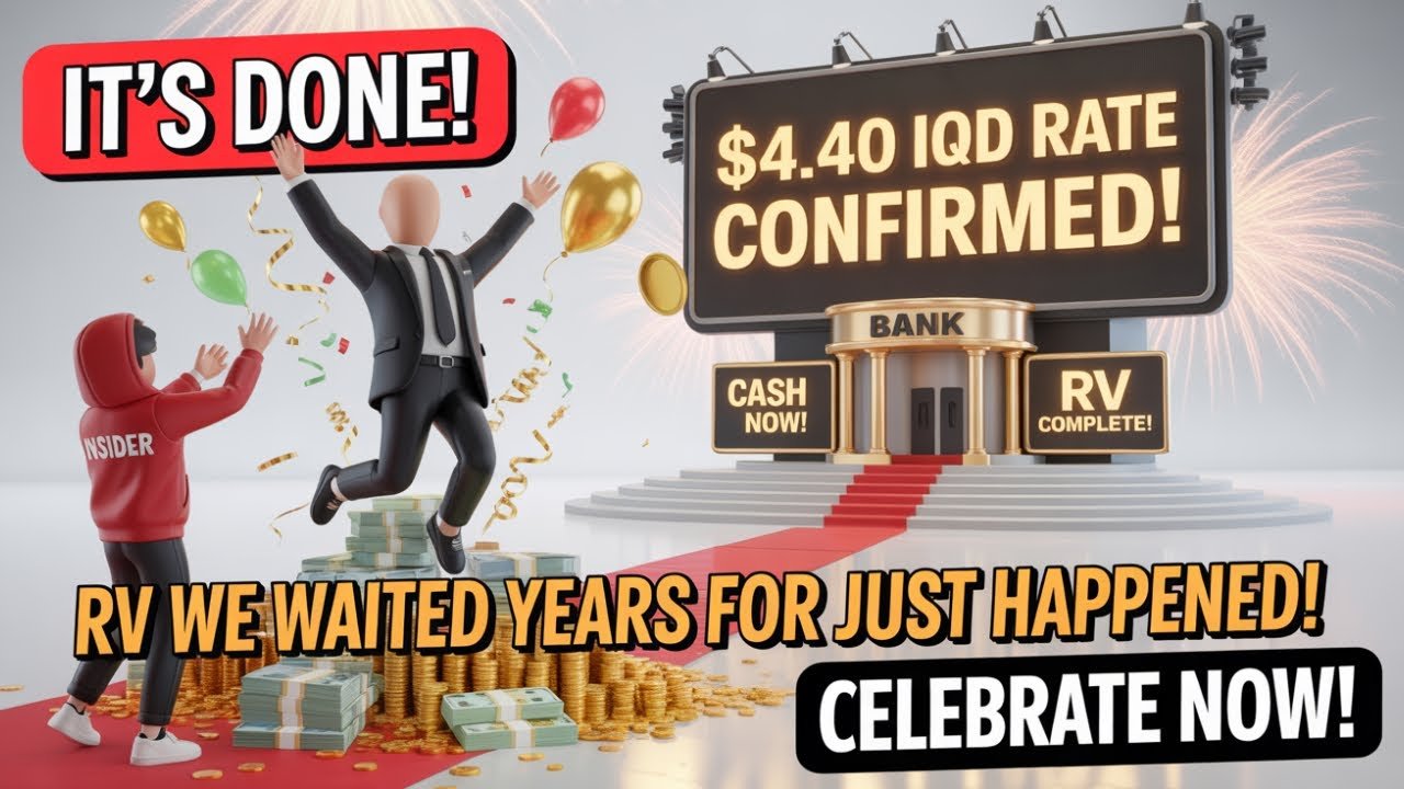 It’s DONE! The RV We Waited YEARS For Just Happened – Celebrate NOW! – Iraqi Dinar News Today