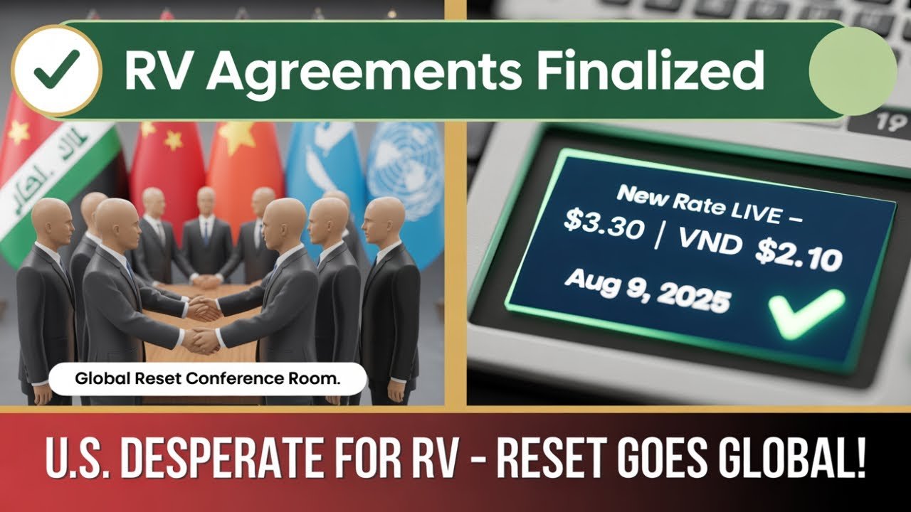 RV Agreements FINALIZED – Global Reset Now LIVE & U.S. Needs It Badly! – Iraqi Dinar News Today