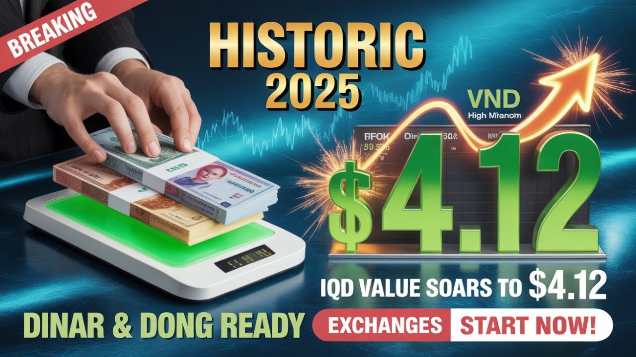 Iraqi Dinar Ready to Go at $3.81 at Banks – IQD Latest News