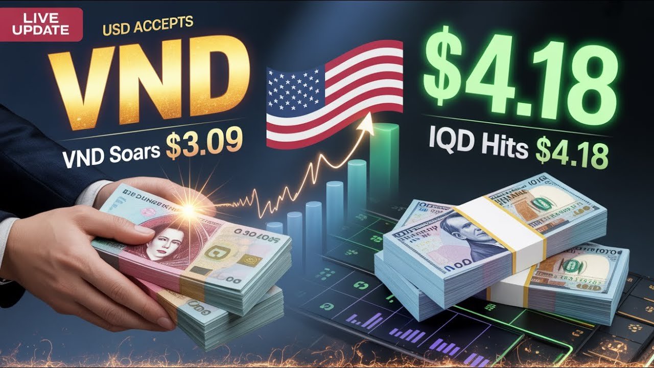 Iraqi Dinar – US Accept the Vietnamese Dong SOARS to $3.09, IQD Hits $4.18!