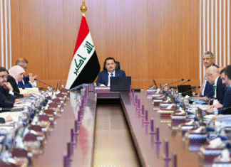 The Iraqi government issues decisions related to gas, water, and development projects. The Iraqi government issues decisions related to gas water and development projects