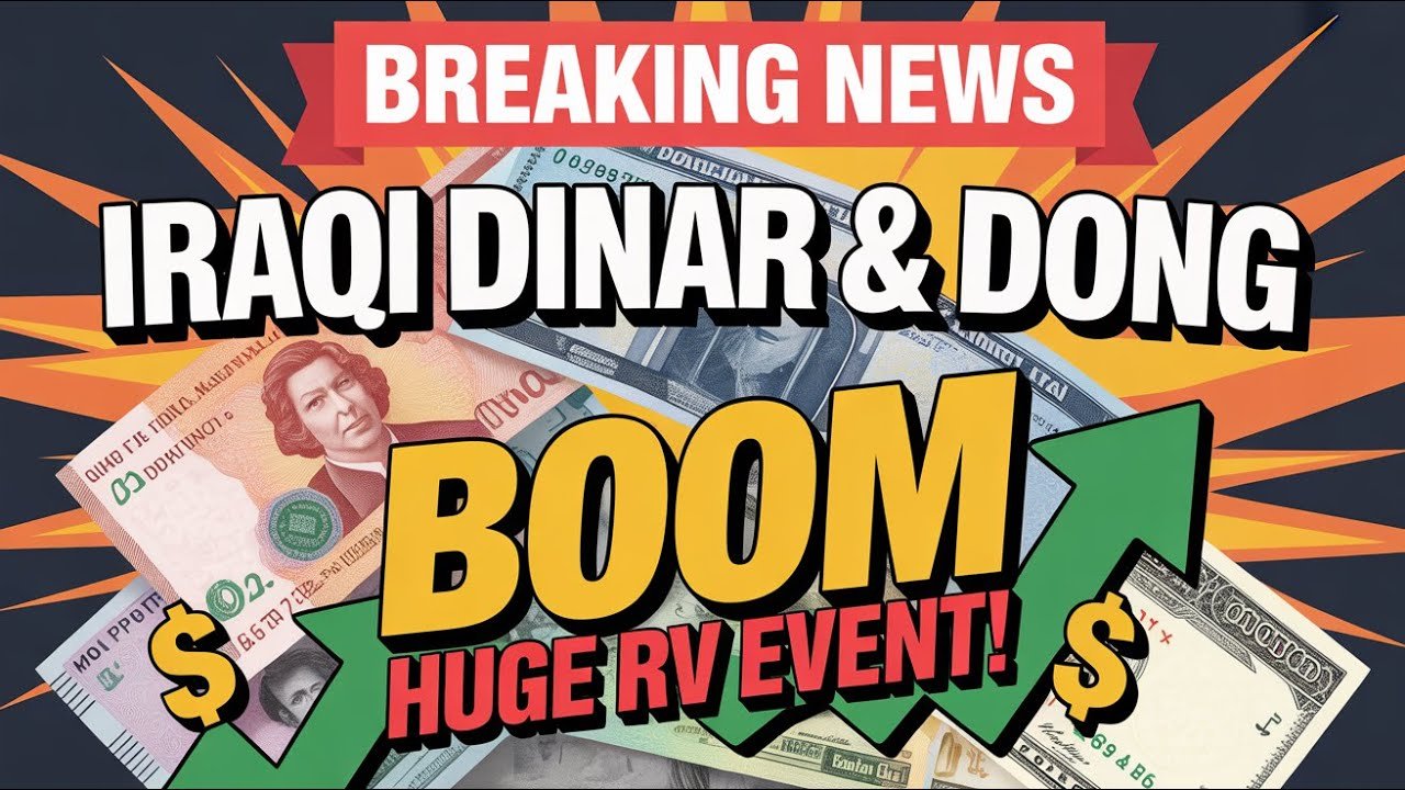 Breaking News – Iraqi Dinar & Dong BOOM in Huge RV Event! – Today’s IQD Update!