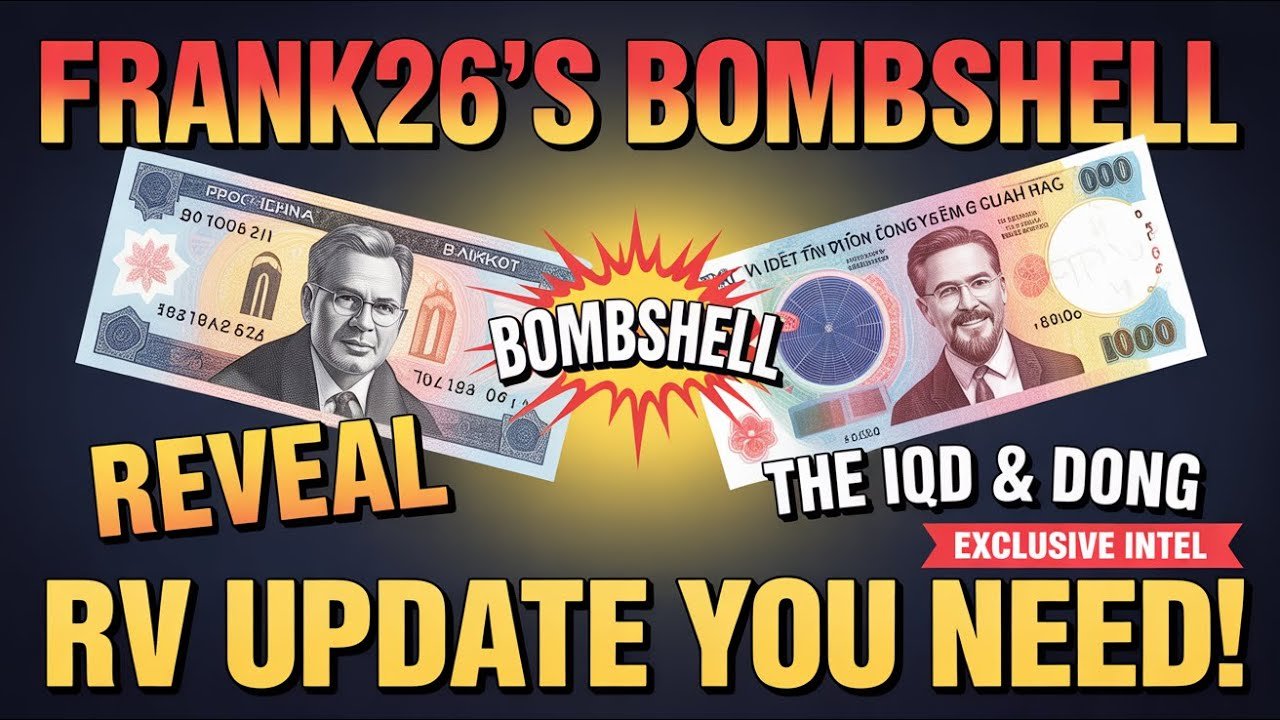 Frank26’s BOMBSHELL Reveal – The IQD & Dong RV Update You Need! – Today’s IQD & VND News!