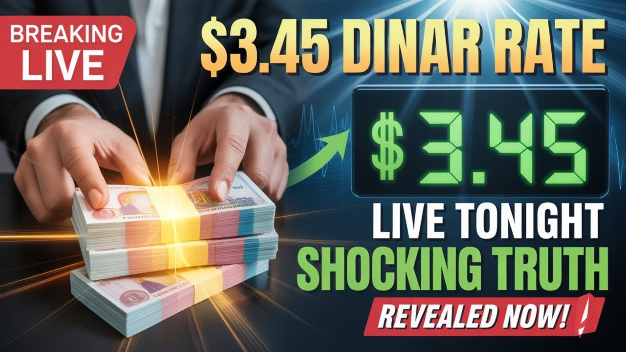 Historic Update – Iraqi Dinar RV Finally Activated! IQD RV News Update 2025 – IQD Today News