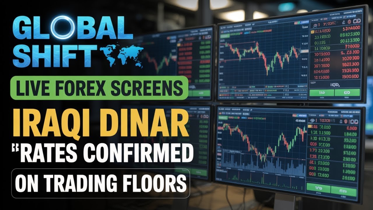 Global Shift – Iraqi Dinar Exchange Rates Confirmed LIVE on Forex Screens! – Today’s IQD News!