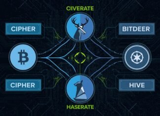 Bitcoin miners Cipher Bitdeer and HIVE narrow hashrate divide