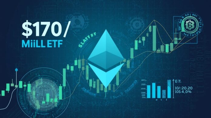 Ethereum price stays flat despite 170m ETF inflows
