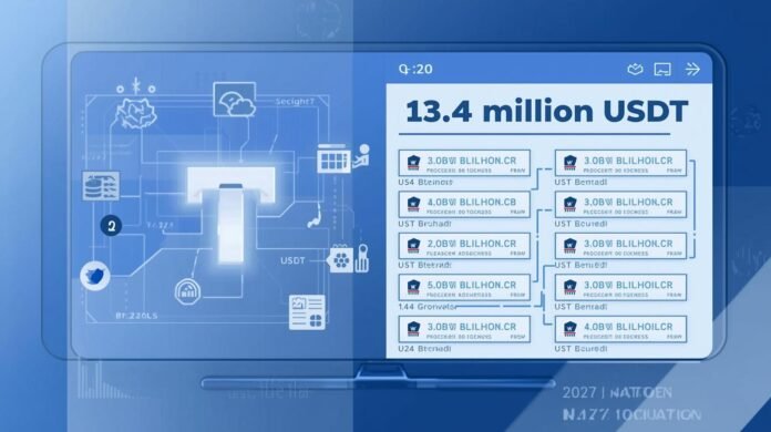 Tether freezes 13.4M USDT across 22 addresses Tether freezes 13.4M USDT across 22 addresses
