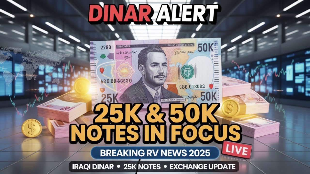 ⚡ Iraqi Dinar Alert – 25K & 50K Notes in Focus! 💰🌍 💥 Iraqi Dinar 2025!