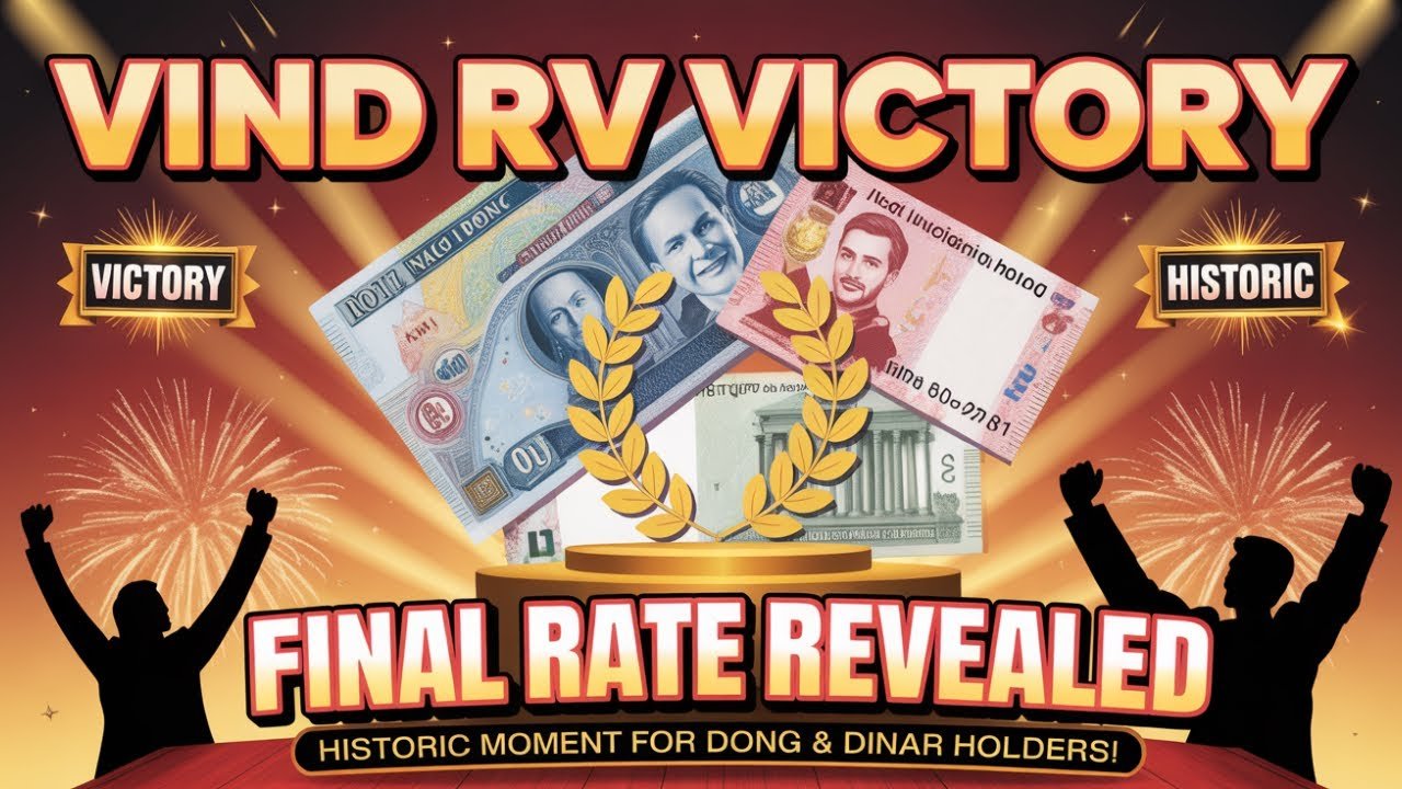 VND RV Victory – Final Rate Revealed – Historic Moment for Dong & Dinar Holders! – Today’s IQD News!
