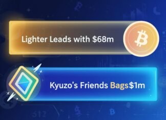 Crypto VC Funding  Lighter leads with 68m investment Kyuzos Friends bags 11m