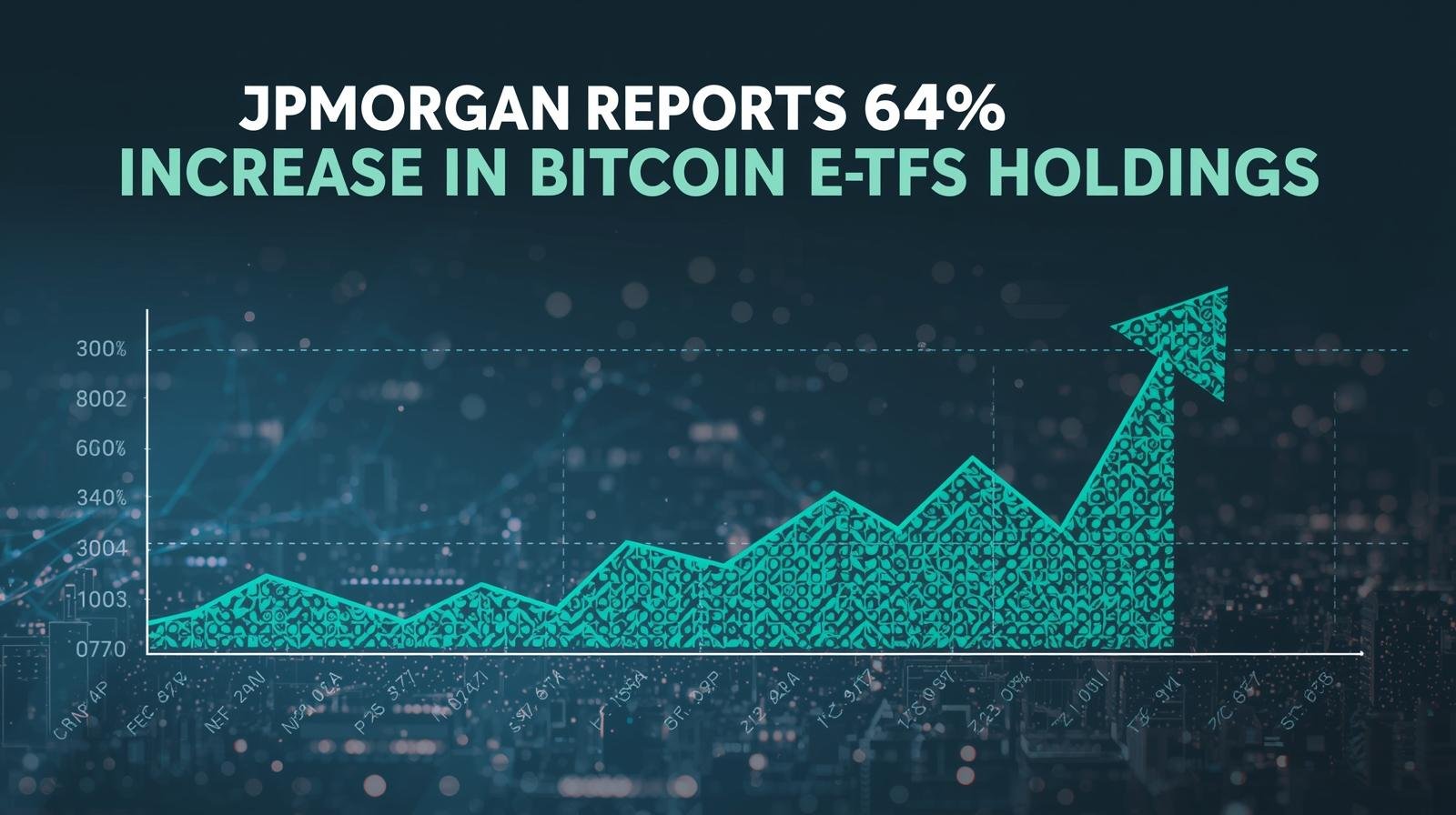 JPMorgan reports 64% increase in Bitcoin ETF holdings
