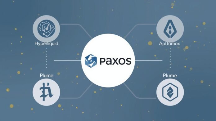 Paxos selects Plume Hyperliquid Aptos as primary launch networks for USDGO stablecoin