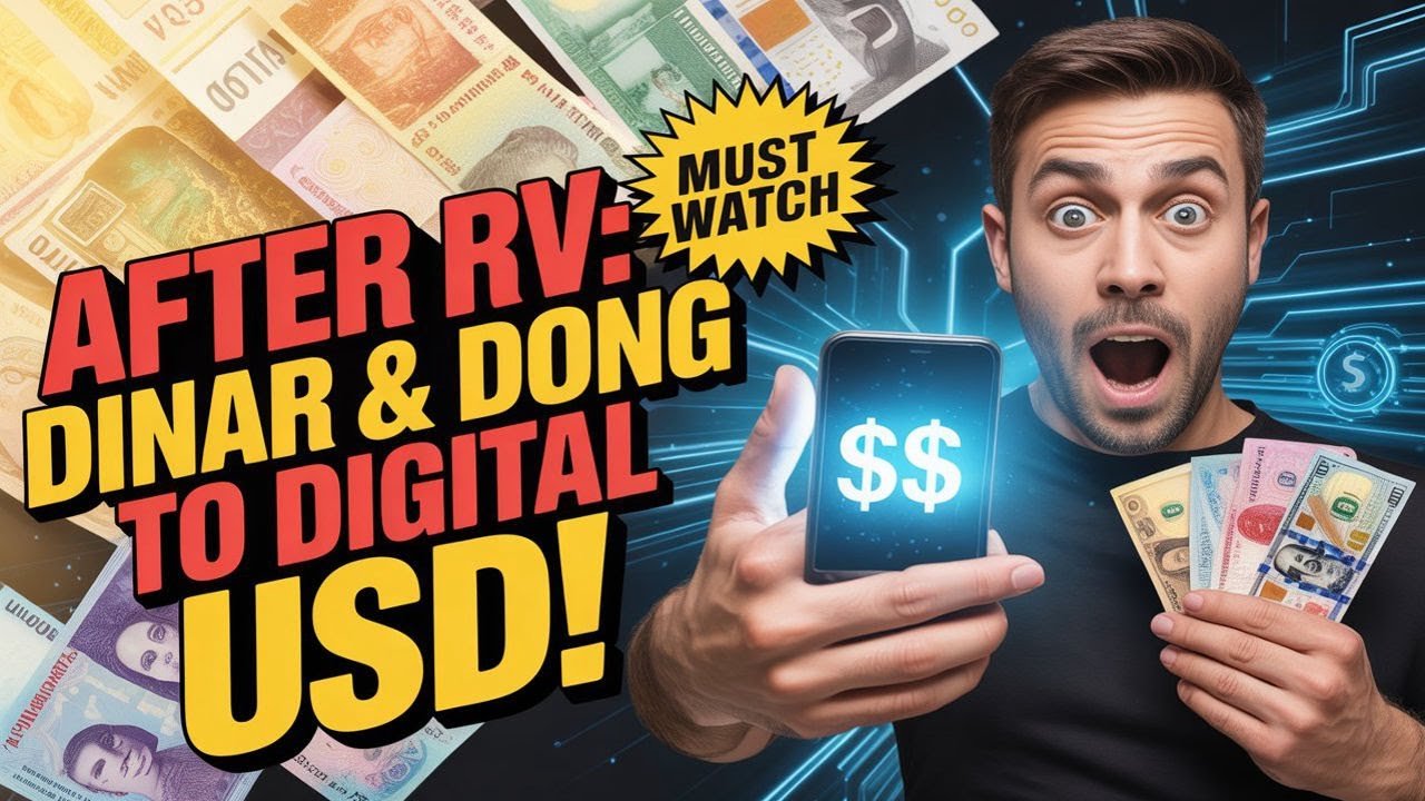 After the RV How to Turn Dinar & Dong into Digital USD Safely! Must-Watch – Today Iraqi Dinar News!