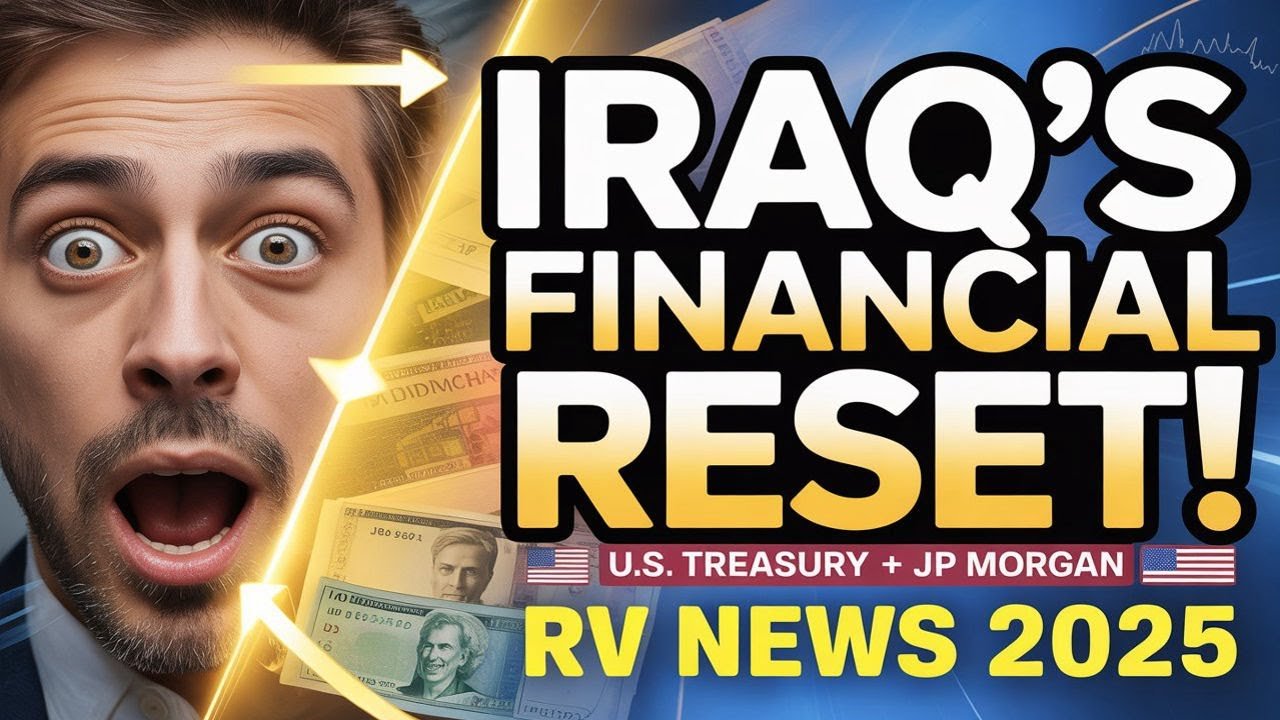 Massive Move! U.S. Treasury & JP Morgan Launch Iraq’s Financial Reset – Iraqi Dinar Rv News 2025!