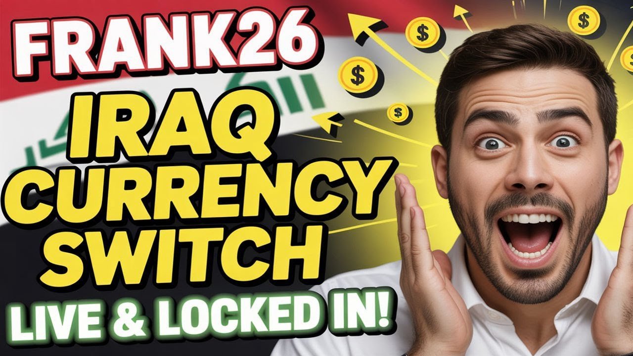 Frank26 Iraq’s Currency Switch Is LIVE & Locked In! – Massive Dinar Update – Iraqi Dinar News 2025