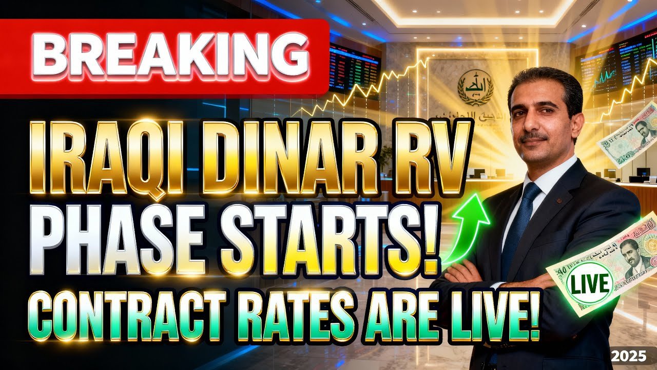 HUGE UPDATE! Iraqi Dinar RV Phase Starts — Contract Rates Are LIVE! – Iraqi Dinar News