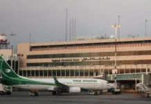 Baghdad International Airport temporarily closed due to severe weather