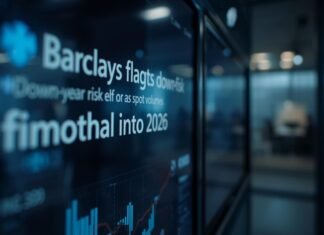 Barclays flags down-year risk for crypto as spot volumes slide into 2026 Barclays flags down year risk for crypto as spot volumes slide into 2026