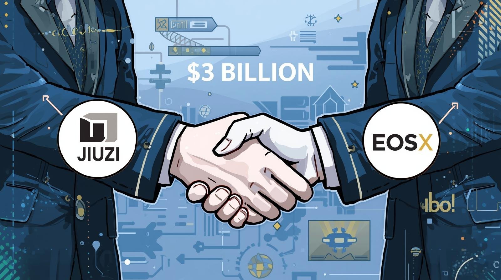Jiuzi taps EOS to launch global $3b crypto storage push