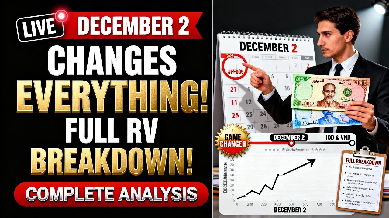 December 2 Will Change Everything – Full Dinar & Dong RV Breakdown! – Iraqi Dinar News Today
