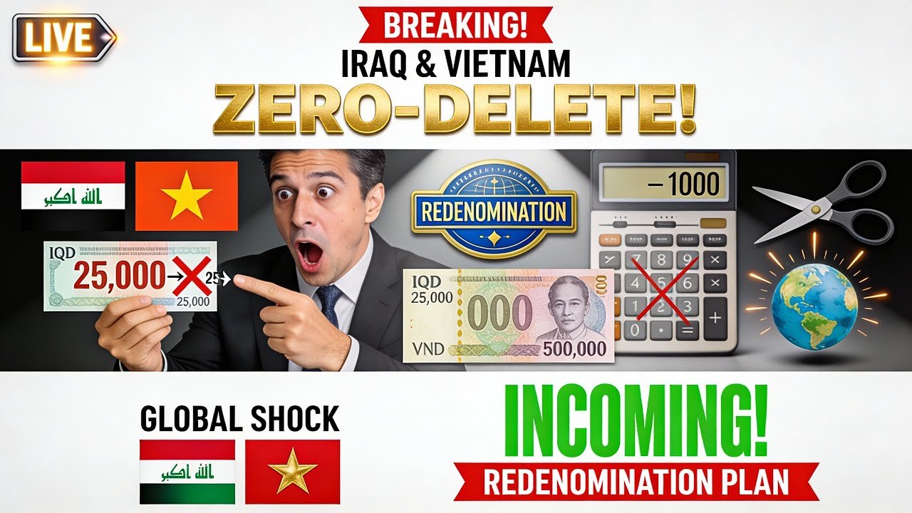 Iraq & Vietnam Zero-Delete Plan — Global Shock Incoming! – Iraqi Dinar News 2025