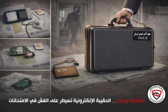 National Security announces the success of the electronic exam system in detecting dozens of cases of cheating in schools