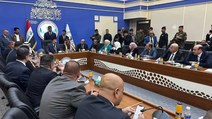 With an amount of 25 billion dinars, Al-Dulaimi accuses Al-Zahwan and Al-Halbousi of buying the position of governor of Salah al-Din. With an amount of 25 billion dinars, Al-Dulaimi accuses Al-Zahwan and Al-Halbousi of buying the position of governor of Salah al-Din.