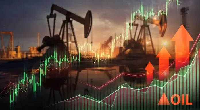 Brent crude oil prices hit a historic jump, reaching nearly $116.