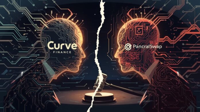 Curve Finance accuses PancakeSwap of copying its code without permission