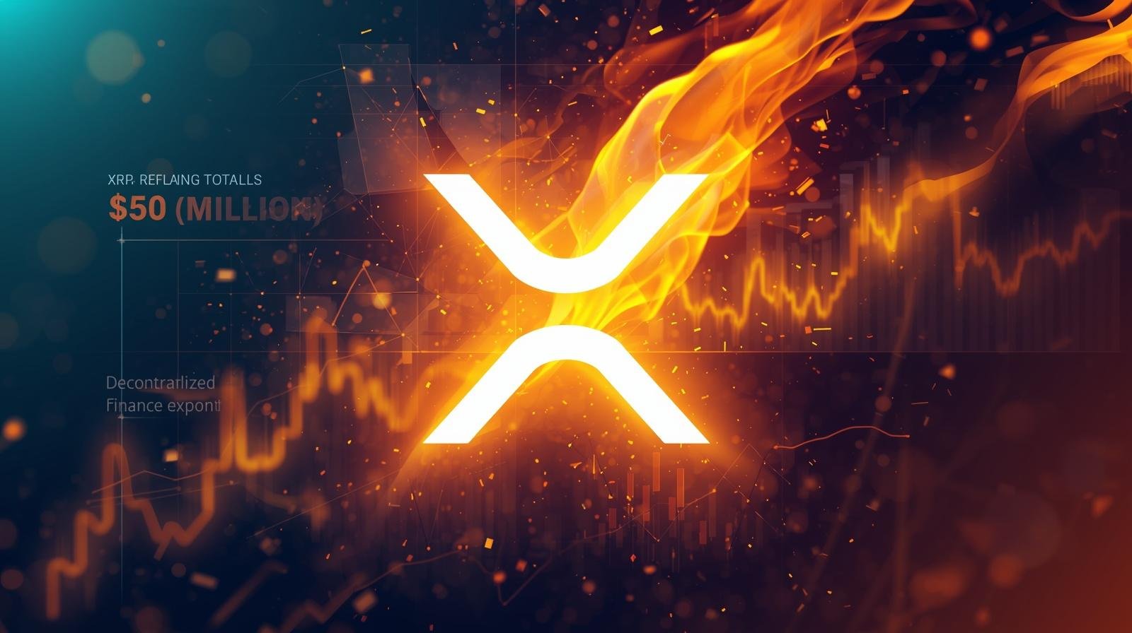 Firelight pushes XRP into DeFi cover as staked total tops 50M