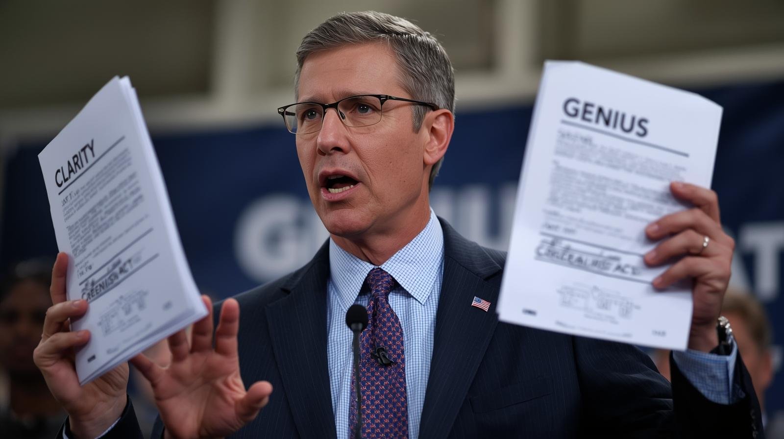 French Hill says CLARITY Act could fix gaps left by GENIUS Act