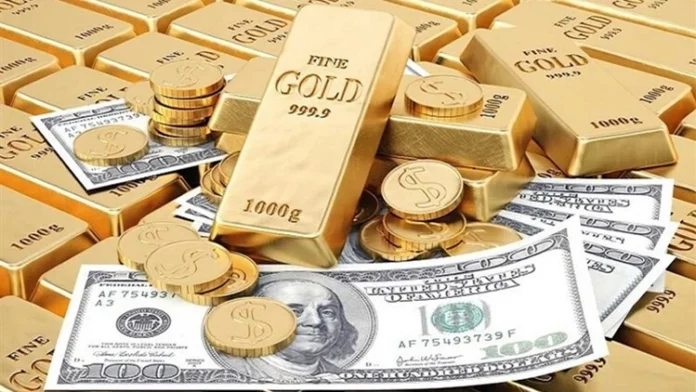 Gold rises globally to $4,505, benefiting from the decline of the US dollar.