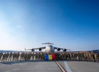 Romania withdraws 117 troops from Iraq after NATO’s mission in the country is modified. Romania withdraws 117 troops from Iraq after NATO's mission in the country is modified.