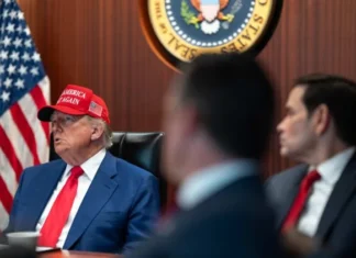 Under a new pretext, Trump claims Iran seeks to control the Middle East. Under a new pretext, Trump claims Iran seeks to control the Middle East.