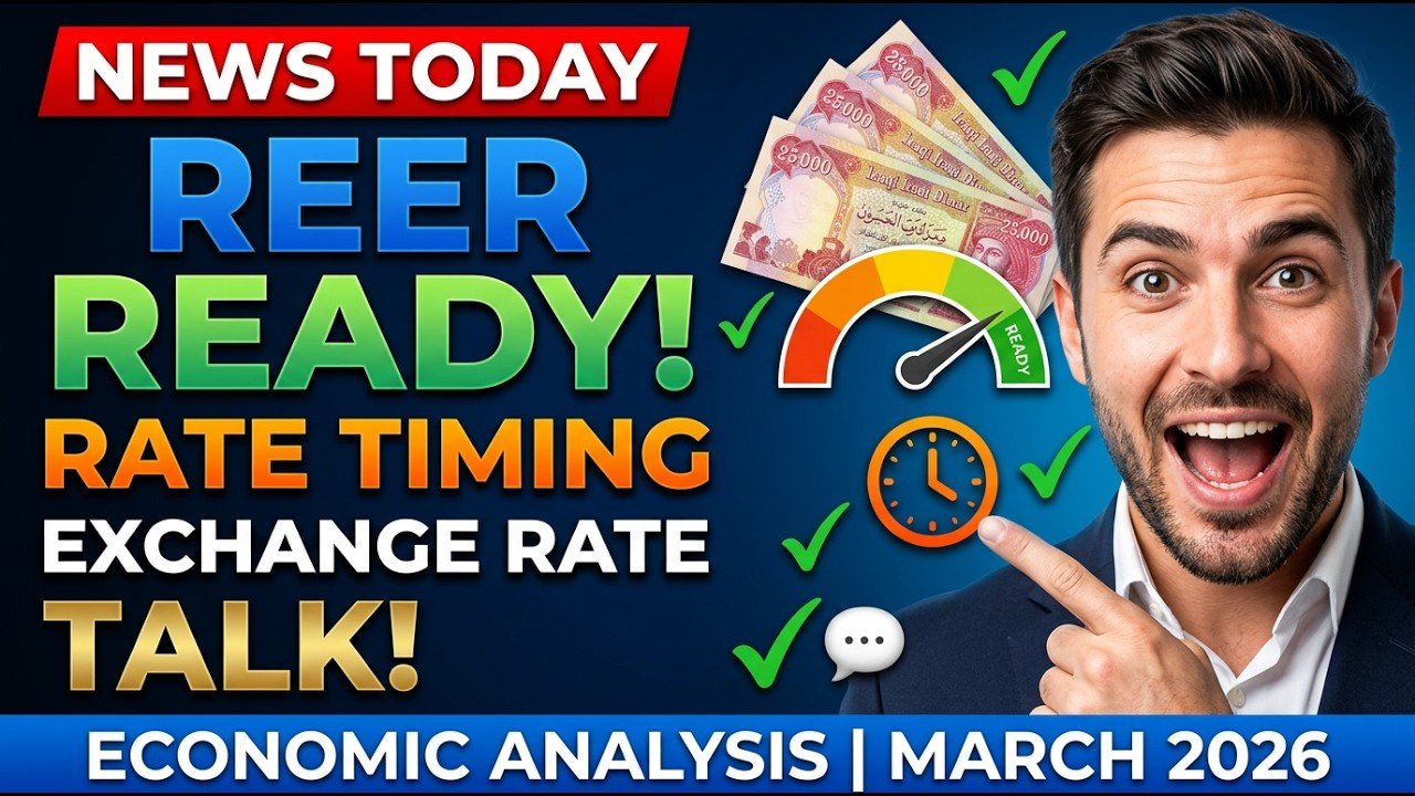 Iraqi Dinar News Today – REER Ready, Rate Timing & Exchange Rate Talk