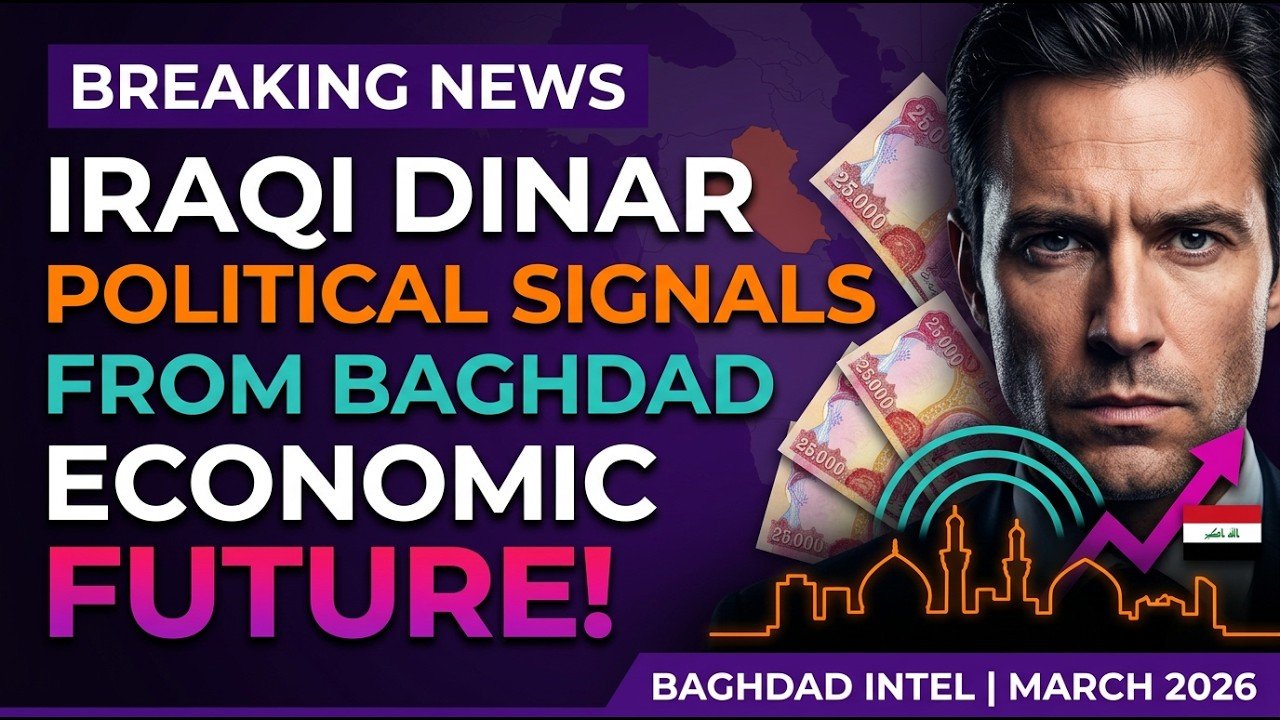 Iraqi Dinar Breaking News | Political Signals From Baghdad & Economic Future
