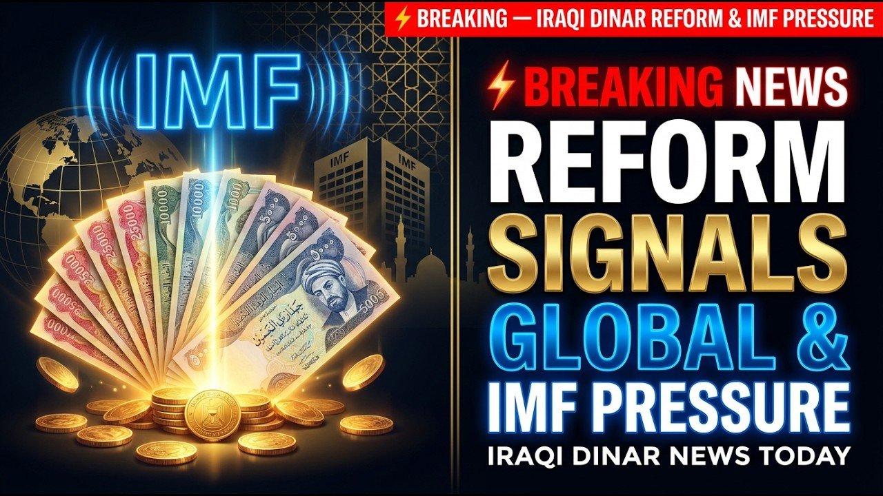 Iraqi Dinar Breaking News Reform Signals & Global Pressure IMF Pressure