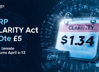 XRP CLARITY Act Vote in Focus as XRP Holds $1.34 and Senate Returns April 13 AZ18CKrG5npwnGl3O8AMyQ AZ18CKrGrJpXtI87cn5FqA