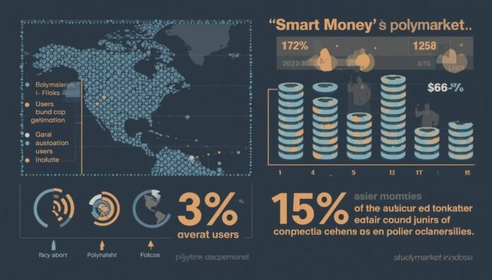Polymarket’s “smart money” is just 3% of users, study finds