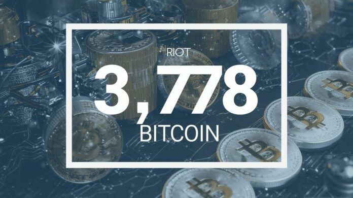 Riot Platforms sells 3,778 BTC in Q1 as Bitcon miners continue selling