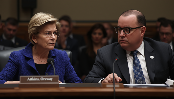 SEC enforcement drop sparks clash between Warren, Atkins