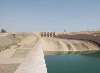 The second reduction in water releases from the Hamrin Dam has begun.