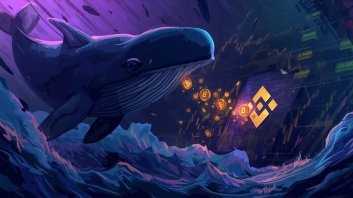 Whale transfers $20M in Bitcoin to Binance as price remains shaky