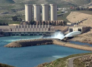 A source denies raising the releases from the Mosul Dam and confirms they remain stable at 1250 ms